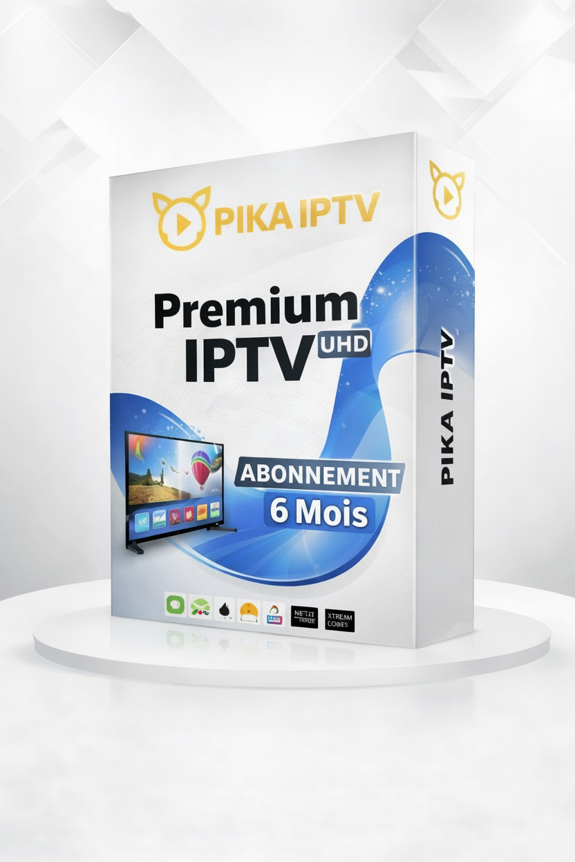 Abonnement IPTV Premium 6 mois - PIKA IPTV