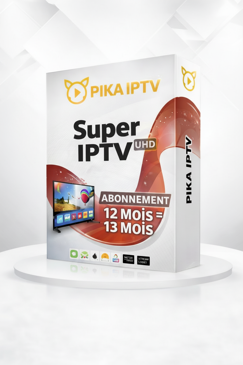Abonnement IPTV Super 13 mois - PIKA IPTV